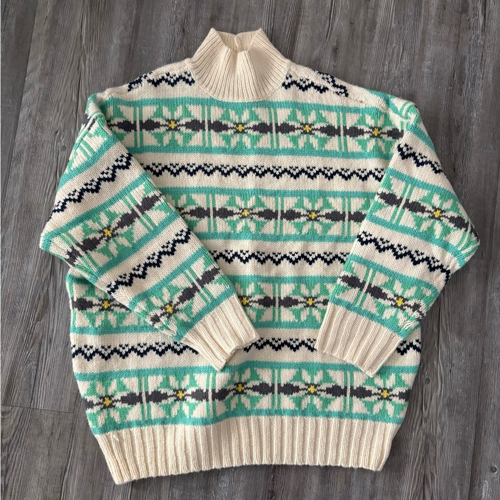 American Eagle Oversized Cable Knit Sweater